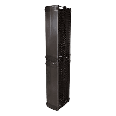 Organizador Vertical Doble / 45UR / Acero Laminado en Frío / 6in (152mm) Ancho / 1686 Cables 3.30mm VCM1A-06D-1-45 SIEMON