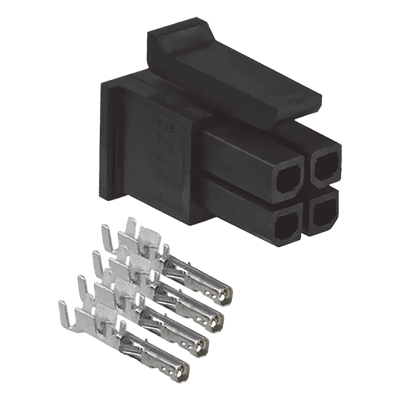 Enchufe de 4 Pines / 250V AC/DC / 5A AC/DC / Nylon 66 / -25°C a +85°C PR4MK04K TELTONIKA