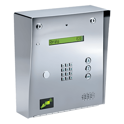 Portero Telefónico / Conexión Celular-Internet-POTS / Pantalla LCD 1/2" / 2-48 Lectores / 3000 Contactos / Full Duplex 1835-090 DKS DOORKING