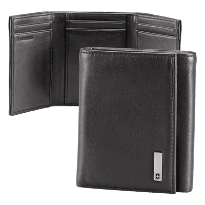Cartera de Piel / Triple Pliegue / 6 Tarjetas / Divisor de Billetes / 9x10x3 cm / 0.1 kg 3016-3501 VICTORINOX