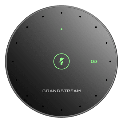 Microfono inalambrico Bluetooth para GVC3220, 8 micrófonos omnidireccionales para hasta 5 metros GMD1208 GRANDSTREAM