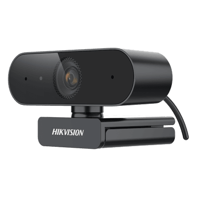 Cámara Web / Full HD 1080p / Giro 360° Manual / Gran Angular 86° / Micrófono con Reducción de Ruido / USB 2.0 Plug-and-Play / Cable 1.5 m (4.9 ft) DS-U02 HIKVISION