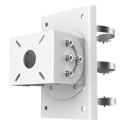 Montaje para Poste con Montaje para Pared / Acero / 7.9' x 5.1' x 2.8' / 2000 g / Blanco / Compatible con Radar DS-PRB-1310 HIKVISION