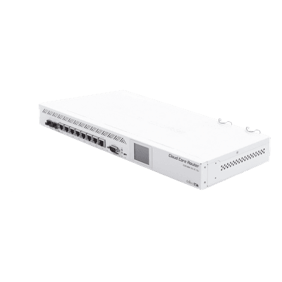 (CCR1009-7G-1C-1S+) Cloud Core Router, CPU 9 Núcleos,7 Puertos Gigabit, 1 Combo TP/SFP, 1 puerto SFP+, 2 GB Memoria CCR1009-7G-1C-1S+ MIKROTIK
