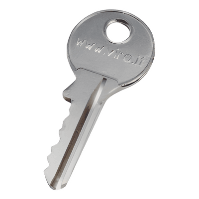 Llave metálica / Compatible FAAC 400/620/844 / Diseño pre-2005 / Construcción metálica 7131005 FAAC
