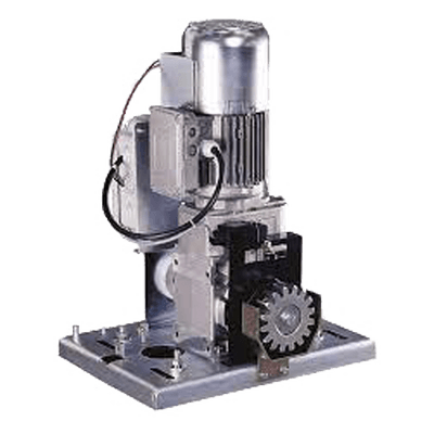 Motor completo con piñón y corona / Compatibilidad FAAC 884 / Repuesto integral 390482 FAAC