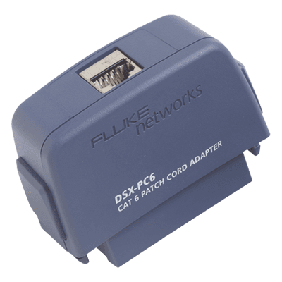 Adaptador de Prueba / Cat6 / Conexión Modular / Plug & Play / Diseño de Campo DSX-PC6 FLUKE NETWORKS