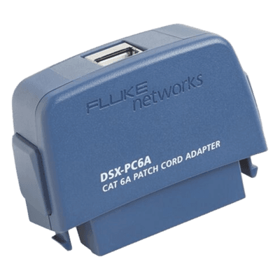 Adaptador para Comprobación de Enlaces / Cat6A / Conexión Modular / Pruebas de Redes Avanzadas DSX-PC6A FLUKE NETWORKS