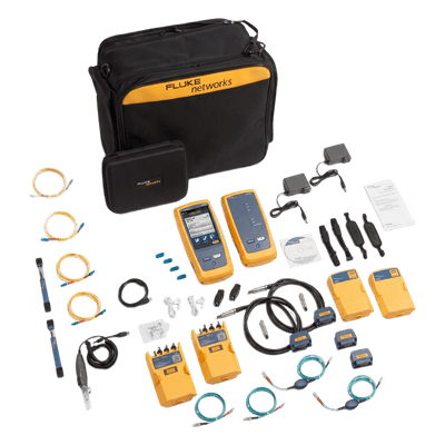 Certificador de Cable de Cobre / Cat5e-Cat8 / 2 GHz / Módulos OLTS Quad / WiFi Integrado / Pantalla 5.7 in (14.48 cm) DSX2-8000QIINT FLUKE NETWORKS