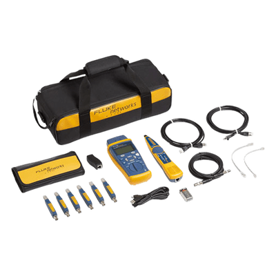 Kit Avanzado de Calificador de Red CableIQ™, para Medición de Capacidades en Redes 10/100/1000 Base-T, y Compatibilidad con VoIP, Datos y Vídeo CIQ-KIT FLUKE NETWORKS