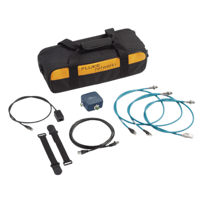 Kit de Adaptadores de Conexión Industrial / Compatible con Verificadores de Cableado / Incluye Patch Cords Cat6A, M12X y M8D MS-IE-ADAPTERSET FLUKE NETWORKS