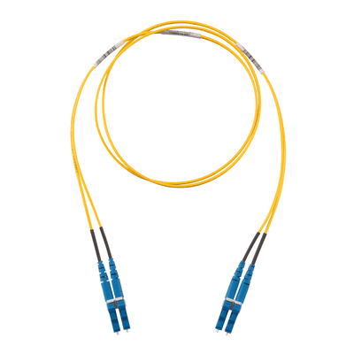 Jumper de Fibra Óptica / Monomodo OS2 9/125 / LC-LC Dúplex / LSZH / 2 m (6.56 ft) / Amarillo F92ELLNLNSNM002 PANDUIT