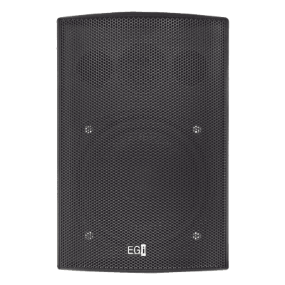 Bocina HiFi | PoE Ethernet IP | Altavoz de 2 vías | Potencia 12W | Protección IP66 | Color Negro 1603 EGI AUDIO SOLUTIONS
