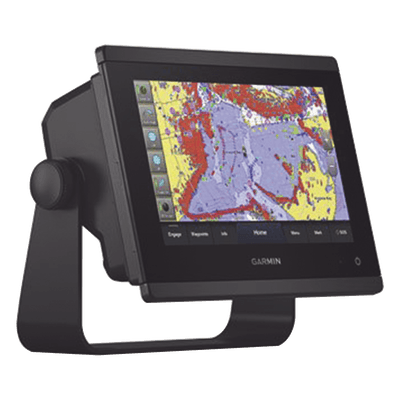 Plotter de Navegación GPS / Pantalla Táctil WSVGA 7" / GPS-GLONASS-Galileo / NMEA 2000 y 0183 / IPX7 / Bluetooth y Wi-Fi / 10-32 Vdc 10-02365-00 GARMIN