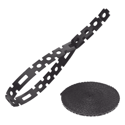 Rollo de Amarre para Cable / Nylon de Alta Resistencia / 18 kg (40 lb) / 23 m (75.4 ft) / Bloqueo Automático / Diámetro Máx 7.3 m (23.8 ft) 450-700 KLEIN TOOLS