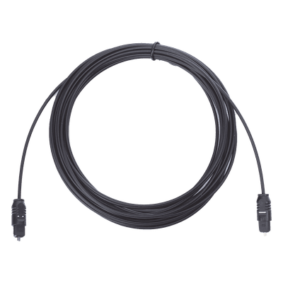Cable Óptico Toslink / Fibra Óptica 5.0 mm / 4.6 m (15.1 ft) / Conectores Dorados / Audio Digital 5.1 Canales EP-TOS15 EPCOM PROAUDIO