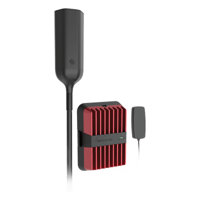 Amplificador de Señal Celular / 4G, 3G, VoLTE y Voz / Multiusuario / Multioperador / Alcance Extendido 74% / Antena OTR Omnidireccional / Tractocamión y Pick-up Pesado 532-154 WILSONPRO / WEBOOST