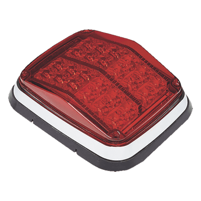 Luz de Advertencia LED / 8 x 6" (203 x 152 mm) / 24 LEDs / IP67 / 12-30 VCC / Patrones Múltiples / SAE-ECE XT1895R EPCOM INDUSTRIAL SIGNALING
