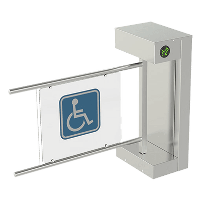 Torniquete Motorizado de Cortesía / Flujo 15 Personas/min / Apertura 2.2 s / IP54 / -20°C a +68°C / Bidireccional / 110-240 VCA 705-EN-1 CAME