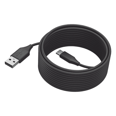 Cable USB 2.0 / 5 m (16.4 ft) / USB-A y USB-C / Alta Velocidad / Compatible USB 3.x PANACAST50USB-5 JABRA