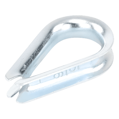 Tensor de acero forjado / Rosca 3/8" x 6" / Gancho-argolla / Carga 320 kg / Galvanizado por inmersión CUELLO-516-HDG Syscom