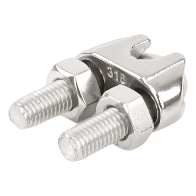 Tensor de Acero Forjado / 3/8" x 6" / Gancho-Argolla / 320 kg / 11 5/16" Cerrado NUDO-38-MJSS Syscom