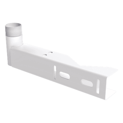 Herraje para Lámpara de Obstrucción / Acero Galvanizado / Pintura Electrolítica Blanca / Fijación 7/8' a 1-1/4' / Compatible STZ30 STZ35 STZ45 HLU2R2 EPCOM INDUSTRIAL