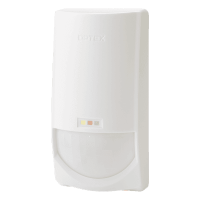 Sensor de Movimiento PIR / 82 Zonas de Detección / Cobertura 15x15m (49x49ft) / Anti-mascara / 85° Ángulo / 19mA Consumo CDX-AM OPTEX