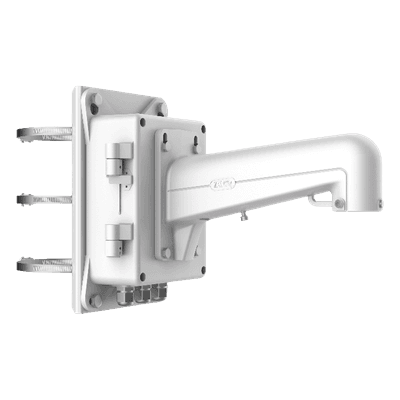 Montaje de Poste con Caja de Conexión para Domos PTZ / Uso en Exterior DS-1602ZJ-BOX-POLE HIKVISION