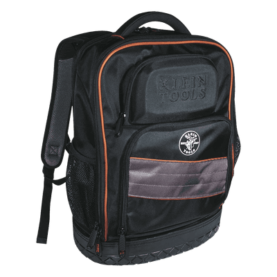 Mochila para herramientas y computadora portátil Tradesman Pro™ en poliéster negro con 25 bolsillos (No incluye herramientas). 55439BPTB KLEIN TOOLS