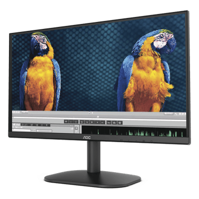 Monitor LED de 21.5” VESA, Resolución 1920 x 1080 Pixeles, Entradas de Video VGA/HDMI. Panel VA Backlight LED. Aspecto Ultradelgado 22B2HM AOC