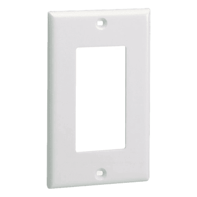 Placa Frontal GFCI / ABS / 114 mm (4.49 in) / 69.8 mm (2.75 in) / Blanco CPGWH PANDUIT