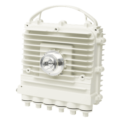Radio inalámbrico / 2 Gbps Full Duplex / 71-76/81-86 GHz / FDD / 70/80 GHz / Rango extendido / 4 puertos GbE