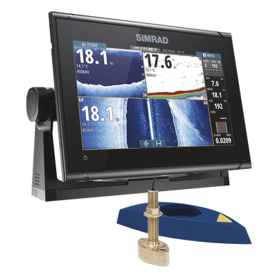 Kit pantalla táctil 9" / Sonda CHIRP+ForwardScan+SideScan+DownScan / Transductor 600W 50/200kHz / NMEA 2000 / Wi-Fi / Cartografía Insight-Navionics-C-MAP GO9-KIT-45 SIMRAD
