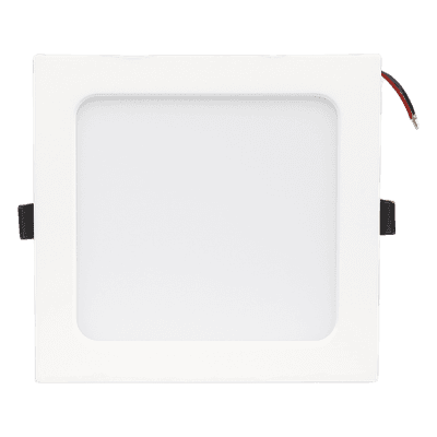 Spot LED Empotrable Cuadrado / 15 W / 1200 lúmenes / Luz Fría 6000 K / Ángulo 120° / IP20 / 17.5 x 17.5 cm (6.9 x 6.9 in) EPIDLS15W EPCOM INDUSTRIAL