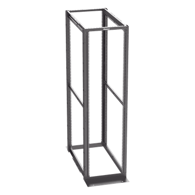 Rack de Cuatro Postes / 45 UR / Carga 2500 lbs / Profundidad Ajustable 41.5 in (3.46 ft) / Acero / EIA-310D R4P42CN PANDUIT