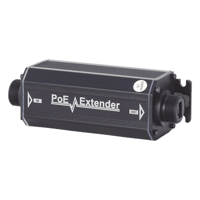 Extensor PoE Gigabit / 200 m (656.2 ft) / 60 W / IP66 / 1 Puerto Entrada / 1 Puerto Salida / Sin Alimentación Adicional TT-2001EX-POE EPCOM POWERLINE