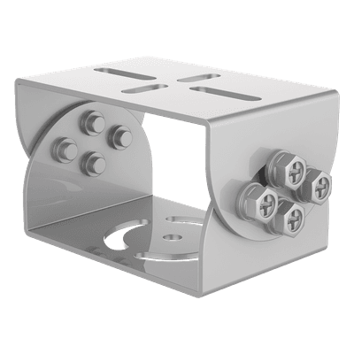 Articulación Antiexplosión para Montaje en Pared / Acero Inoxidable / 90x55x60 mm (3.54' × 2.17' × 2.36') / Orificio para Cable / Compatible DS-1704ZJ DS-1706ZJ-Y-AC HIKVISION