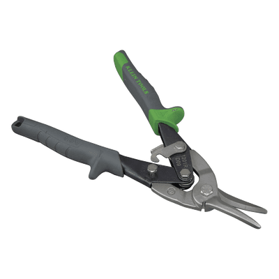 Tijeras de Aviación / Corte Derecho / Cortacables Integrado / Acero Calibre 18 / Inoxidable Calibre 22 / Bloqueo por Resorte 1201-R KLEIN TOOLS