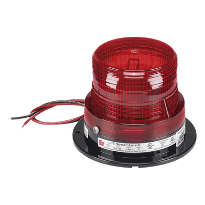 Estrobo streamline / Mini / 12-48 Vcc / 120 Vca / Rojo / 3-5/8' (111 mm) alto / NEMA 4X LP6-012048-R FEDERAL SIGNAL INDUSTRIAL