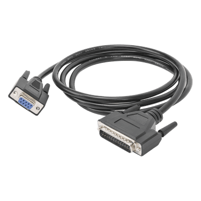 Adaptador Serial / DB25 Hembra a DB9 Macho / RS232 / 25 a 9 Pines / Equipo Industrial y Radios TXDB25DB9 TXPRO