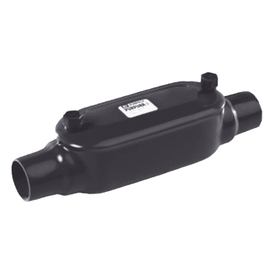 Caja de Registro Ovalada / Recubrimiento PVC 40 mils / Aluminio Diecast / NPT 3/4" (19 mm) / IK09 / 0.62 ft OC-0330-PC RAWELT