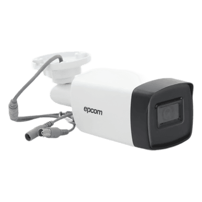 Cámara Bala TURBOHD / 5 Megapixel / 4 Tecnologías (TVI/AHD/CVI/CVBS) / IR EXIR 40 m (131.2 ft) / Lente 2.8 mm / IP67 / dWDR B50-TURBO-G2X(B) EPCOM PROFESSIONAL