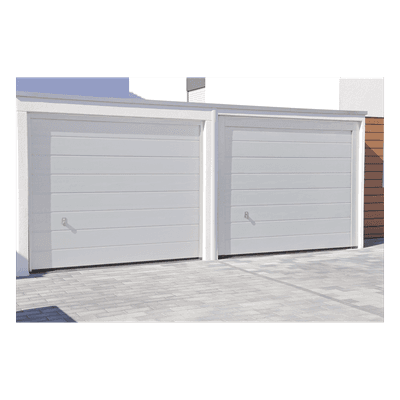 Sección para Puerta de Garage / Panel Lisa / Aislamiento Térmico Superior / Poliuretano 43 mm / Densidad 45 kg/m³ / Estilo Americano