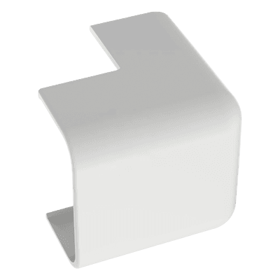 Esquinero exterior / ABS / UL94V-0 / FT4 / 90° / 0 a 50°C / Blanco OCF10WH-X PANDUIT
