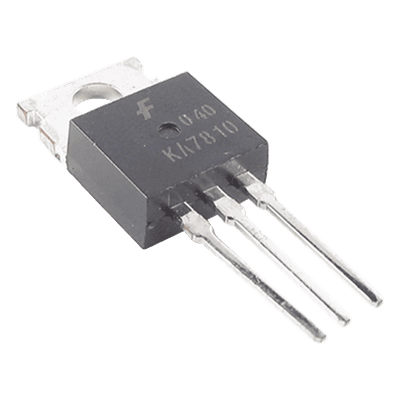 Regulador de Voltaje Lineal / Salida 10 V / 1 A / Encapsulado TO-220 / Protección Térmica y Cortocircuito KA7810 SYSCOM