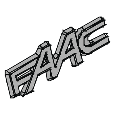 Logotipo de Plastico Para Equipos FAAC 7324745 FAAC