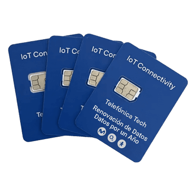 Renovación Servicio SIM IoT / 25 MB Mensuales / 12 Meses / Multi-Carrier / Cobertura MX-US-GT / Activación 5 Segundos