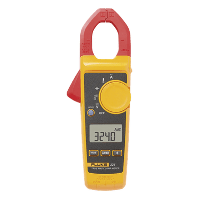 Pinza Amperimétrica / 400A AC / True RMS / Temperatura -10°C a 400°C / Capacitancia 1000µF / Precisión 1.5% FLUKE-324 FLUKE
