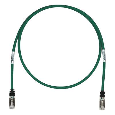 Patch Cord / Cat6A S/FTP / 26 AWG / 10 Gbps / 500 MHz / 5.18 m (17 ft) / CM/LS0H / Verde STP6X17GR PANDUIT
